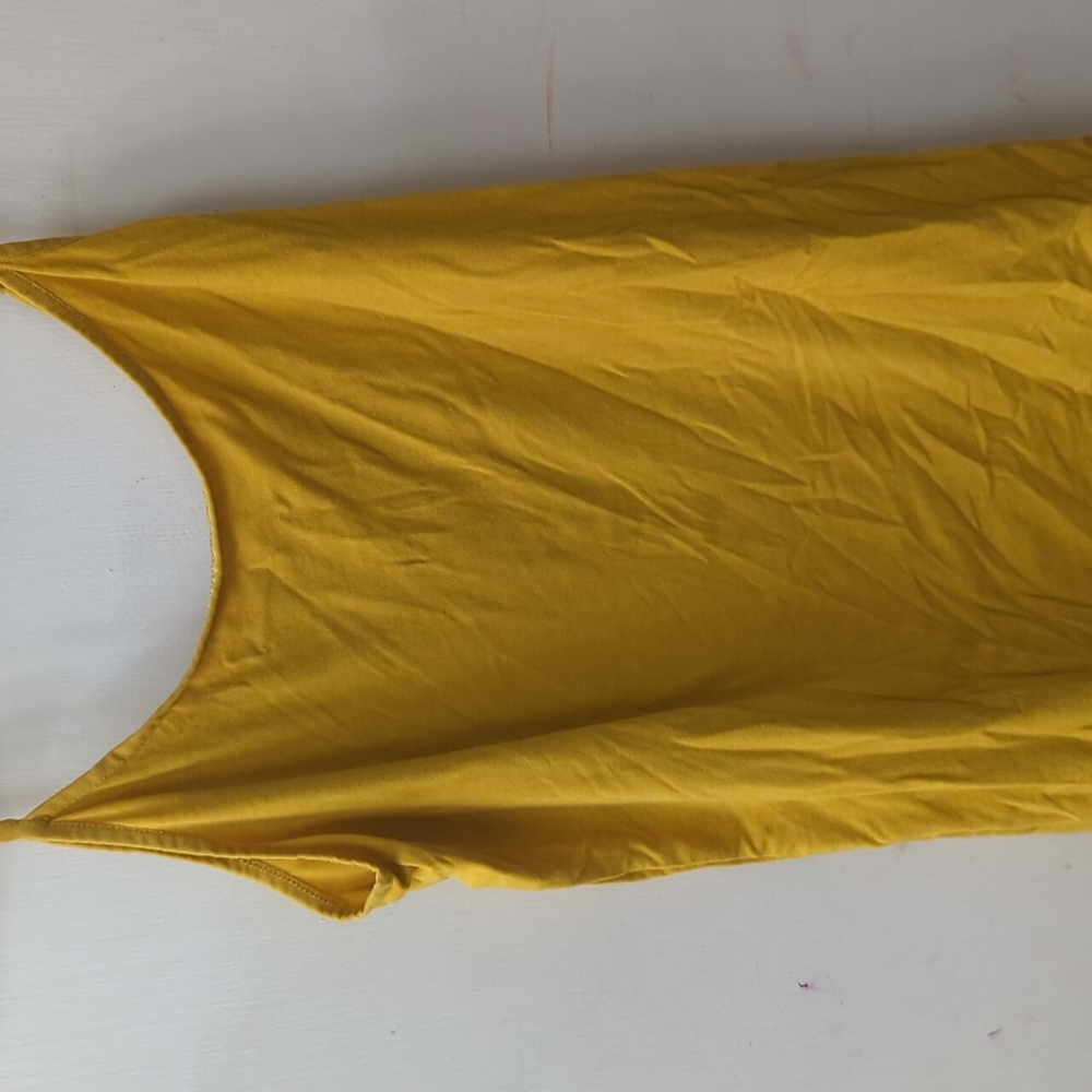 Yellow Tank top (Medium)